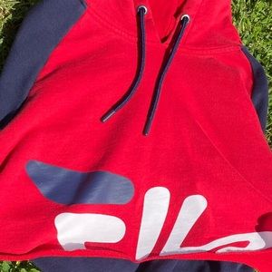 FILA cropped hoodie
